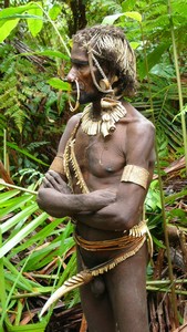 Papua-Kombai-tree people tribe