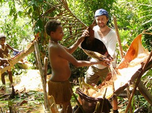 Papua-Kombai-tree people tribe