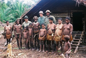 African family nudism photographic print (black and white); postcard | British Museum