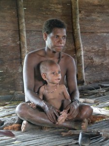 Papua-Kombai-tree people tribe